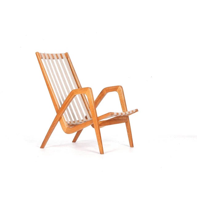 Mid-Century Modern Mid-Century Armchair by Jan Vanek for Uluv, 1960s For Sale - Image 3 of 10