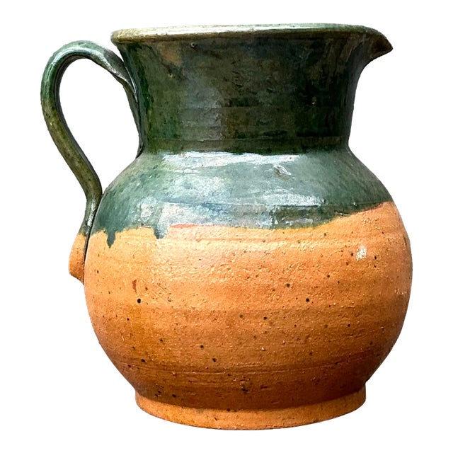 Vintage Original Studio Pottery Pitcher For Sale