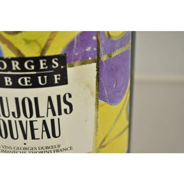 2004 George Duboeuf Beaujolais Nouveau VTG Display Dummy Wine Champagne Bottle For Sale In Philadelphia - Image 6 of 9