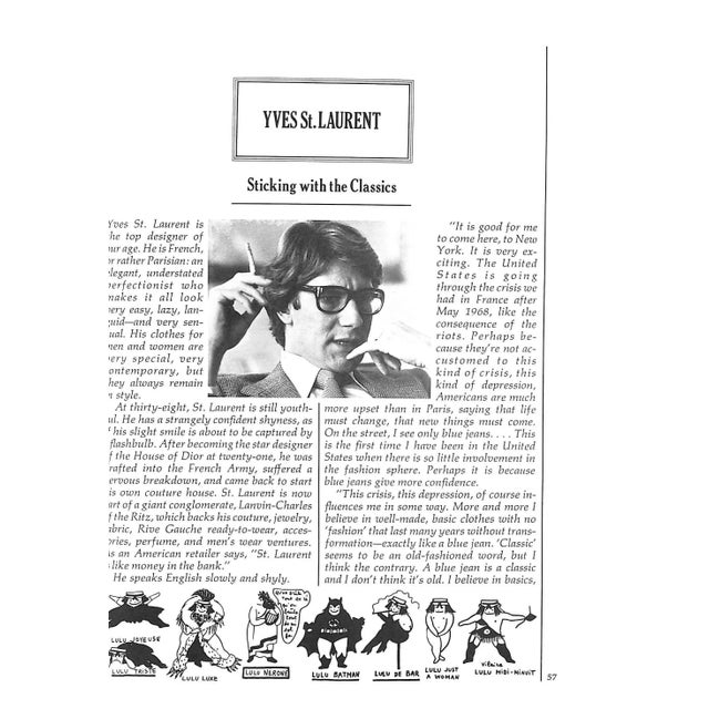 "Cheap Chic: Hundreds of Money Saving Hints to Create Your Own Great Look" 1975 Milinaire, Caterine and Troy, Carol For Sale - Image 10 of 12