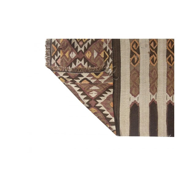 1960s Oversized Vintage Decorative Turkish Kilim Rug - 8`10" X 14`9" For Sale - Image 5 of 6