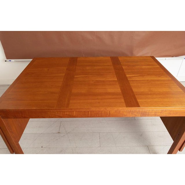 Mid-Century Modern Mid-Century Danish Extending Dining Table by Vejle Stole, 1975 For Sale - Image 3 of 10