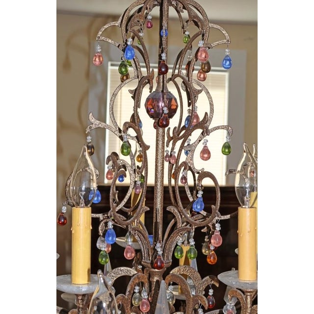 Schonbek Genisis 9882 Rock & Color Crystal 15 Light Chandelier For Sale - Image 15 of 17