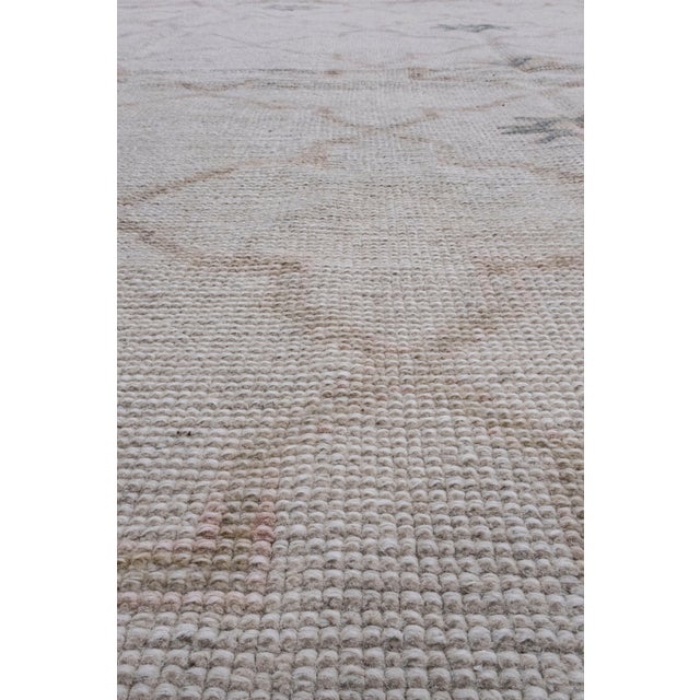 Turkish Oushak Rug 4'10" x 6'8" For Sale In Houston - Image 6 of 8