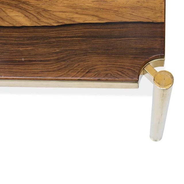 Mid-Century Modern Rosewood Coffee Table by Osvaldo Borsani for Tecno, 1960s For Sale - Image 3 of 4