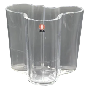 Crystal Vase by Alvar Aalto for Iittala