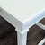 White Crate & Barrel White Writing Desk With Drawer For Sale - Image 8 of 10