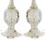Hollywood Regency 20th Century Hollywood Regency Cut-Crystal Pineapple Table Lamps on Lucite Bases - A Pair For Sale - Image 3 of 5