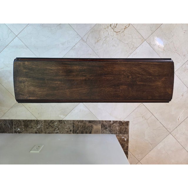 Antique Jacobean Revival Gateleg Drop-Leaf Table With Bobbin Turned Legs For Sale - Image 4 of 12