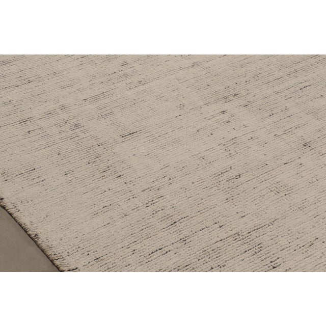 Modern Rug & Kilim’s Oversized Contemporary Textural Rug in Beige-Brown Tones - 10x19 For Sale - Image 3 of 8