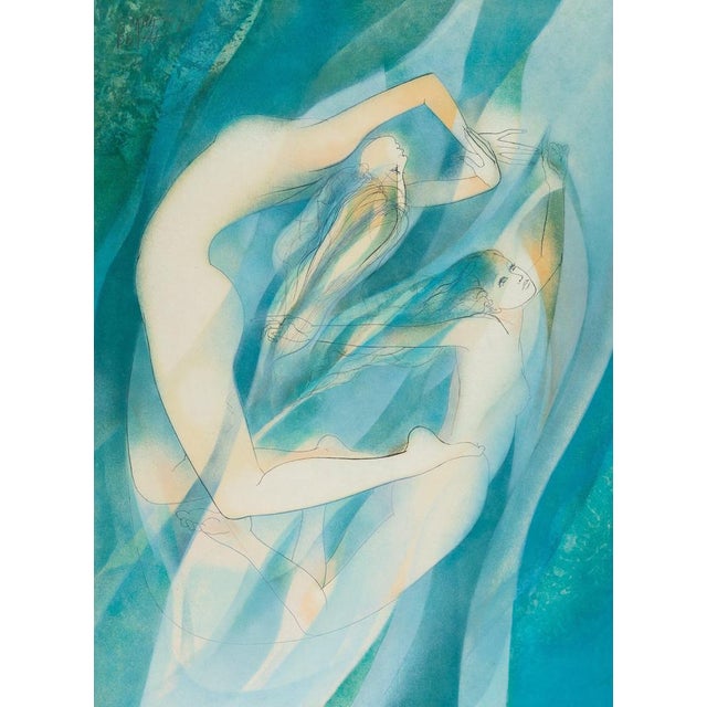 Jean-Baptiste Valadie, Les naïades, Lithograph For Sale - Image 7 of 7
