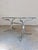 Gray Oval Dining Table in Chrome and Smoked Glass by Gastone Rinaldi for Rima For Sale - Image 8 of 11