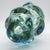 Blue Glass Propeller Vase by Jan Kotík for Beránek Škrdlovice Glassworks, 1958-1962 For Sale - Image 8 of 10