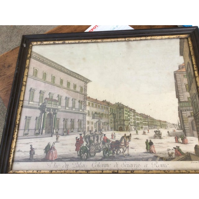 18th Century Street Scene Engravings - A Pair For Sale In San Antonio - Image 6 of 10