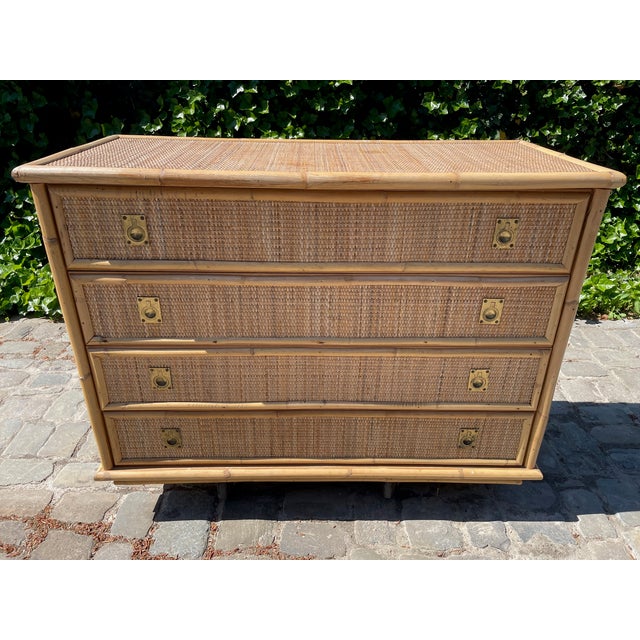 Rattan Chest of Drawers from Dal Vera For Sale - Image 9 of 9