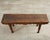 Rustic Anglo-Indian Carved Hardwood Bench Seat For Sale - Image 4 of 12