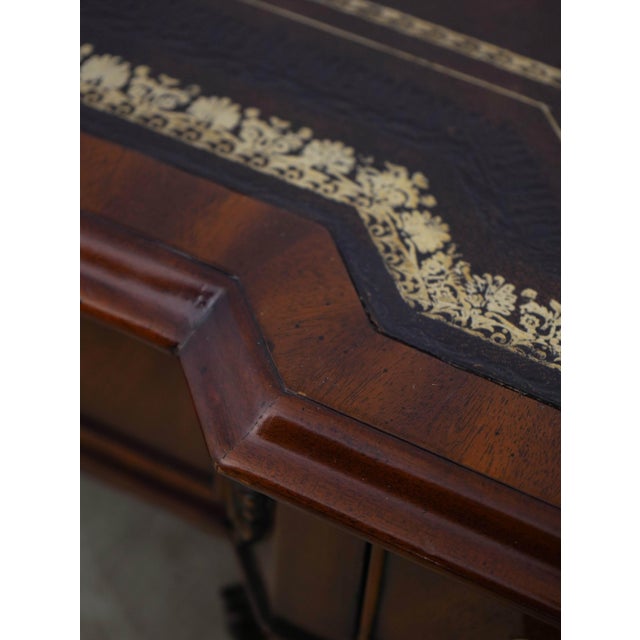 Maitland Smith Leather Top Coffee Table For Sale - Image 14 of 18