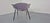 Hans Olsen Sueded Purple Balloon Chair by Hans Olsen for Lea Furniture, Denmark, 1950s For Sale - Image 4 of 13