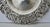 Silver tray from the mid-19. High style Beaux-Arts open work filigree border. The bowl with etched design. Scrolling...