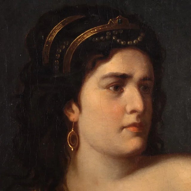 J. Hickel, Medea, 1770, Oil on Canvas, Framed For Sale - Image 6 of 16