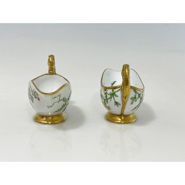 Flora Danica Porcelain Sauce Boats by Bing & Grøndahl, Denmark, 1920s, Set of 3 For Sale - Image 15 of 18