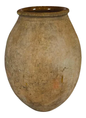 Large French Biot Olive Jar