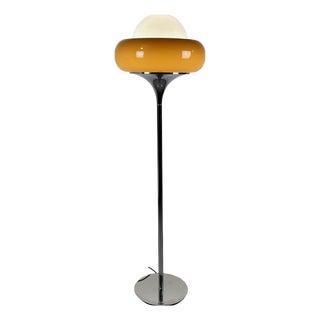 Mid-Century Modern Floor Lamp by Guzzini for Meblo, 1970s For Sale