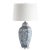 2020s Murray Table Lamp - Blue & White For Sale - Image 5 of 5