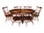 Brown Vintage 1970s Ethan Allen "Old Tavern" Antiqued Pine Round-to-Oval Extension Dining Table With One Leaf. For Sale - Image 8 of 12