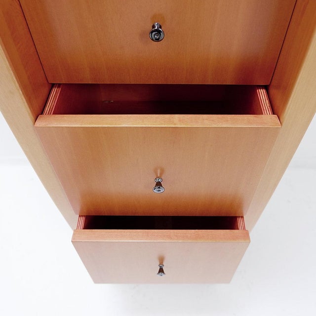 Vintage Drawer Column with Clock For Sale - Image 10 of 16