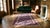 Blue 1900s Blue Diamond Tribal Antique Persian Kurdish Rug 4'2" X 9'9" Hand Knotted Wool Carpet For Sale - Image 8 of 8