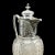 Transparent 1890's Antique Dessert Wine Jug For Sale - Image 8 of 12