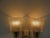 Wall Lights in Brass and Beige, 1950s, Set of 2 For Sale - Image 12 of 18