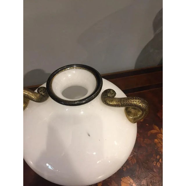 Glass Murano Glass Vase Primavera by Ercole Barovier for Barovier & Toso, Italy, 1980s For Sale - Image 7 of 11