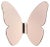 Butterfly Coat Hook with Copper Finish by Richard Hutten For Sale