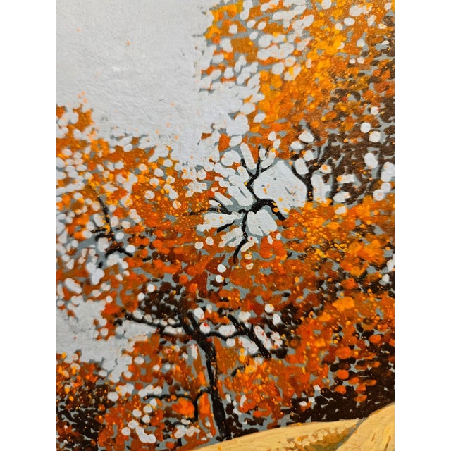 1980s 1980s Original Watercolor Gouache. "The New Season" by L.B. Porter For Sale - Image 5 of 6