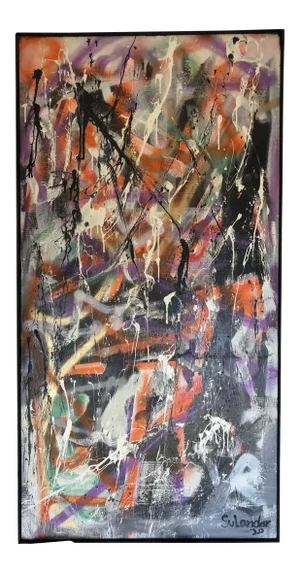 Abstract O/B Original by Erik Sulander 39x76