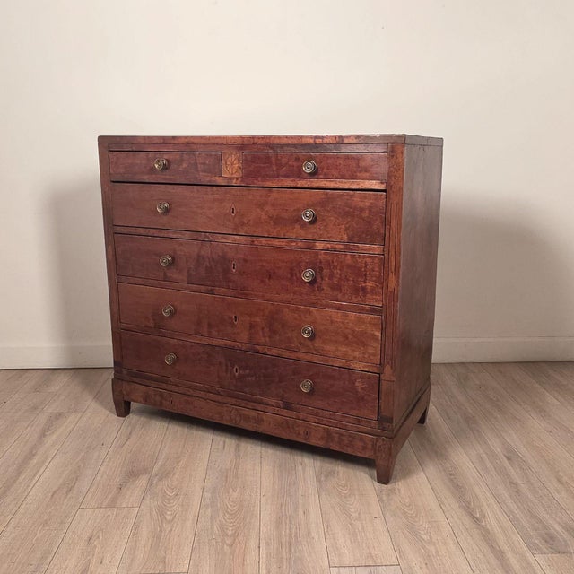 English or American Tall Chest of Drawers For Sale In San Francisco - Image 6 of 11
