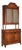 Antique Cupboard Umbertino Walnut, Italy For Sale