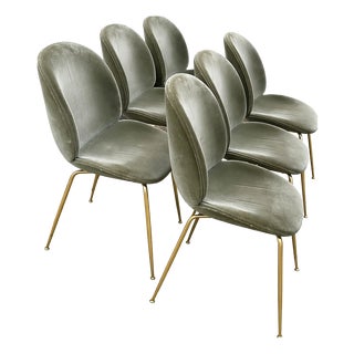 Vintage Chairs from Gubi, 2010s, Set of 6 For Sale