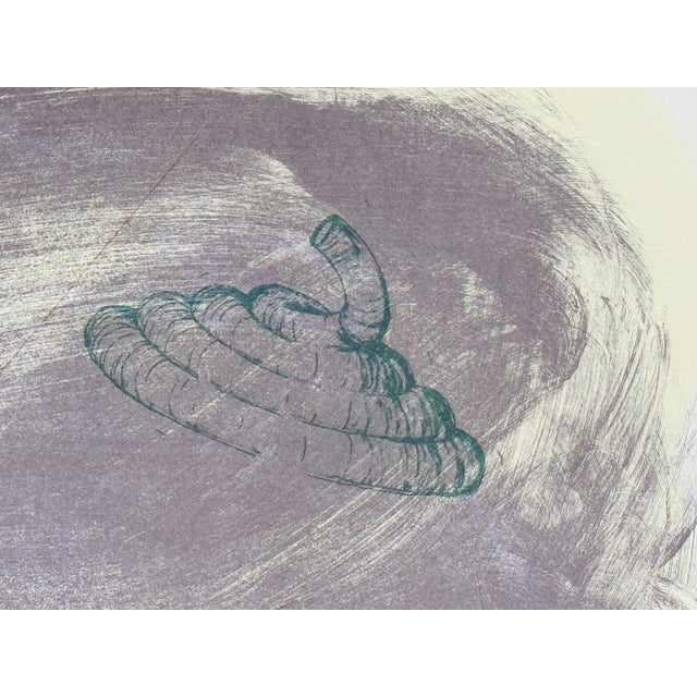 Mark Lere (American B. 1950), Signed Lithograph Entitled “Gullet” 1986 For Sale - Image 12 of 16