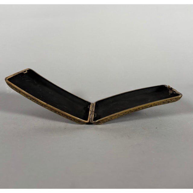 Mid 20th Century Japanese cigarette case, Meiji era, early 20th century For Sale - Image 5 of 10