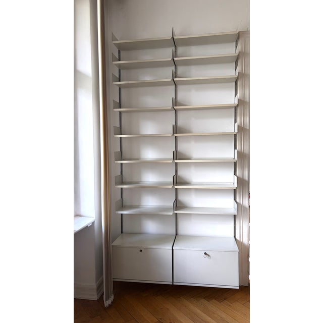 Contemporary Bookshelf with 16 Shelves by Dieter Rams for Vitsoe, Germany, 1960s For Sale - Image 3 of 13