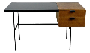 Pierre Paulin Desk Cm141 attributed to Thonet, 1950s