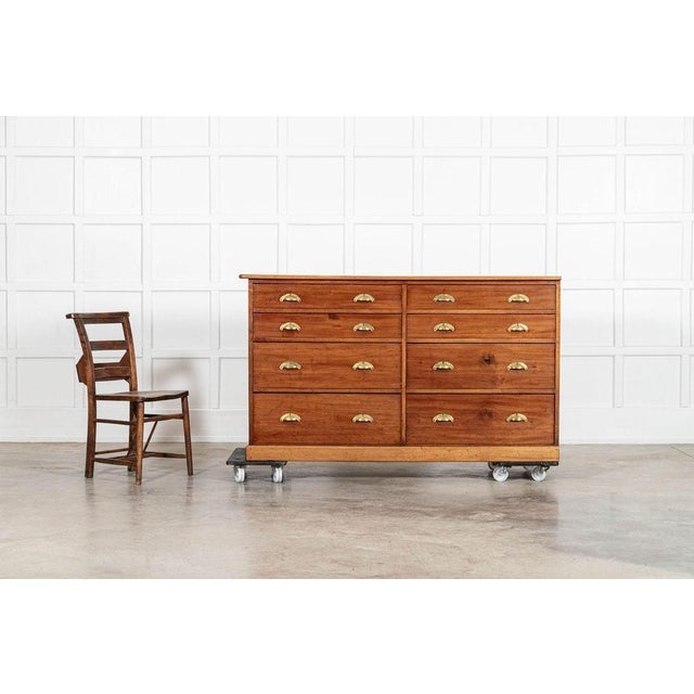 Large 19th Century English Mahogany Haberdashery Drawers, 1890s For Sale - Image 4 of 18