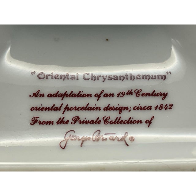 Mid 20th Century Georges Briard “Oriental Chrysanthemum” Candlestick For Sale - Image 9 of 9