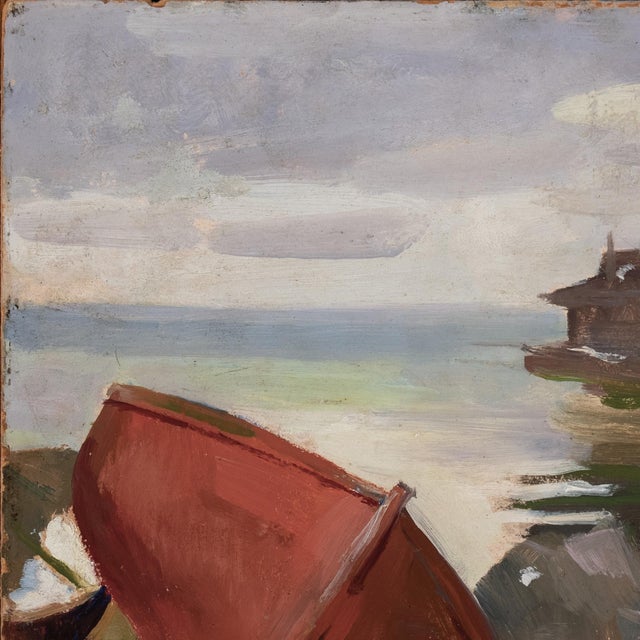 'Early Spring, Provincetown, Ma', by Gerhardt Schwarz, Greenwich Village, Art Institute of Chicago, 1919 For Sale In Monterey, CA - Image 6 of 7