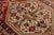 Antique Turkish Anatolian Runner Rug With Triple Medallion Motif in Crimson and Indigo Wool For Sale - Image 9 of 9