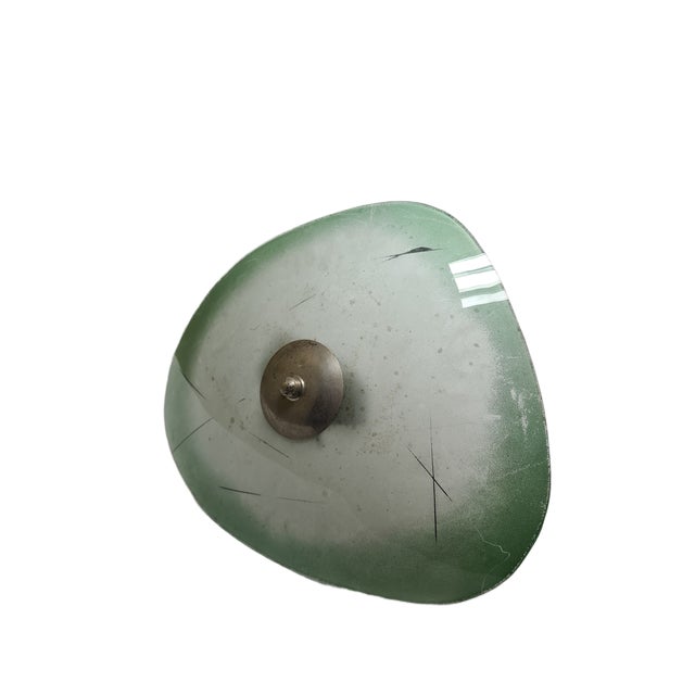 The wall lamp comes from the 1950s. Up to 250V (Europe/UK Standard).The wiring of this item may be original and might need...