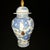 Blue Blue and White Dragon Cloud General’s Ginger Jar With Gilded Finial, Chinoiserie Lidded Urn For Sale - Image 8 of 9